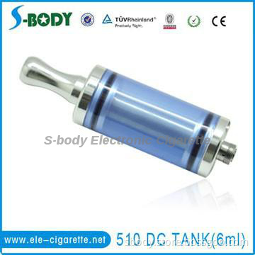 E cig vaporizer wholesale 510 dual coil tank dct dual coil cartomizer